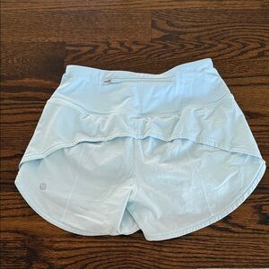 Lululemon Light Blue Women's Athletic Shorts